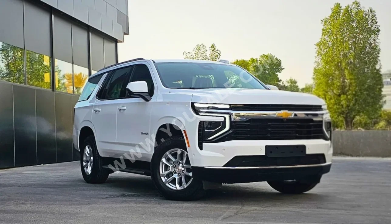 Chevrolet Tahoe LS 2025 Automatic 0 KM 8 Cylinder SUV White With Warranty