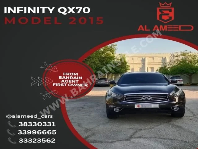 Infiniti QX 70 2015 Automatic 6 Cylinder SUV 87,000 KM AWD Purple Gasoline