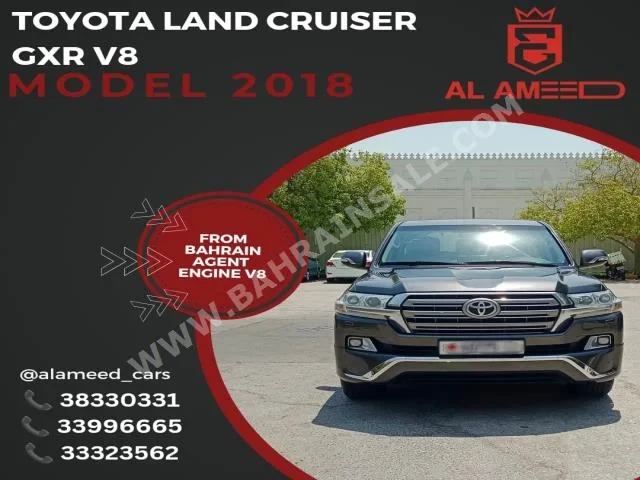 Toyota Land Cruiser GXR 2018 SUV Automatic 8 176,000 4WD Gray Gasoline