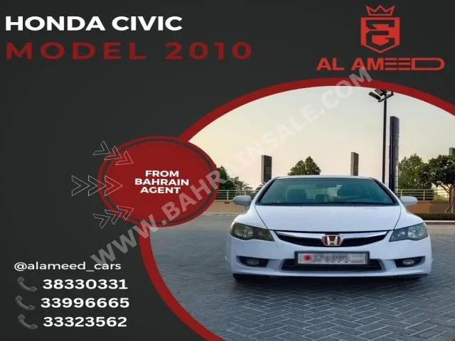 Honda Civic 2010 Sedan Automatic 4 284,000 FWD White Gasoline