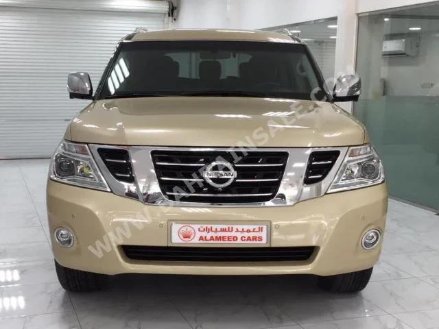 Nissan Patrol SE 2017 SUV Automatic 6 55 RWD Gold Gasoline