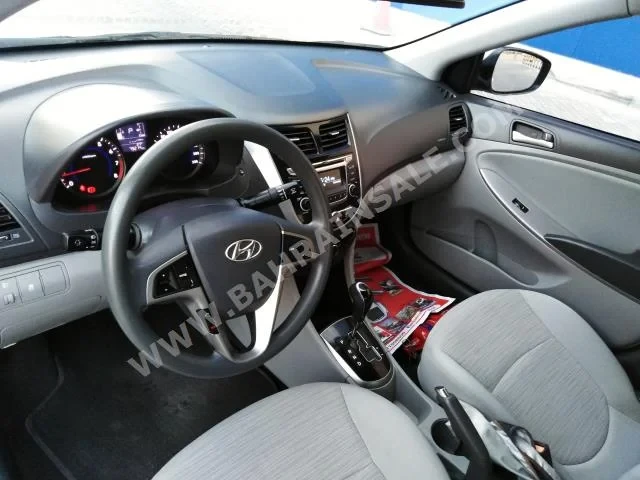 Hyundai Accent 1.6 2017 Sedan Automatic 4 79,000 FWD Light Sky Blue Gasoline