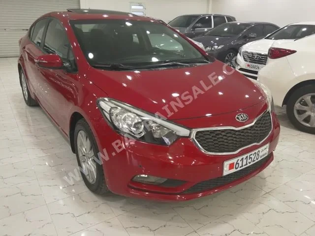 Kia Cerato 2014 Sedan Automatic 4 92,000 FWD Red Gasoline